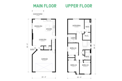 Modern House Plan #24006